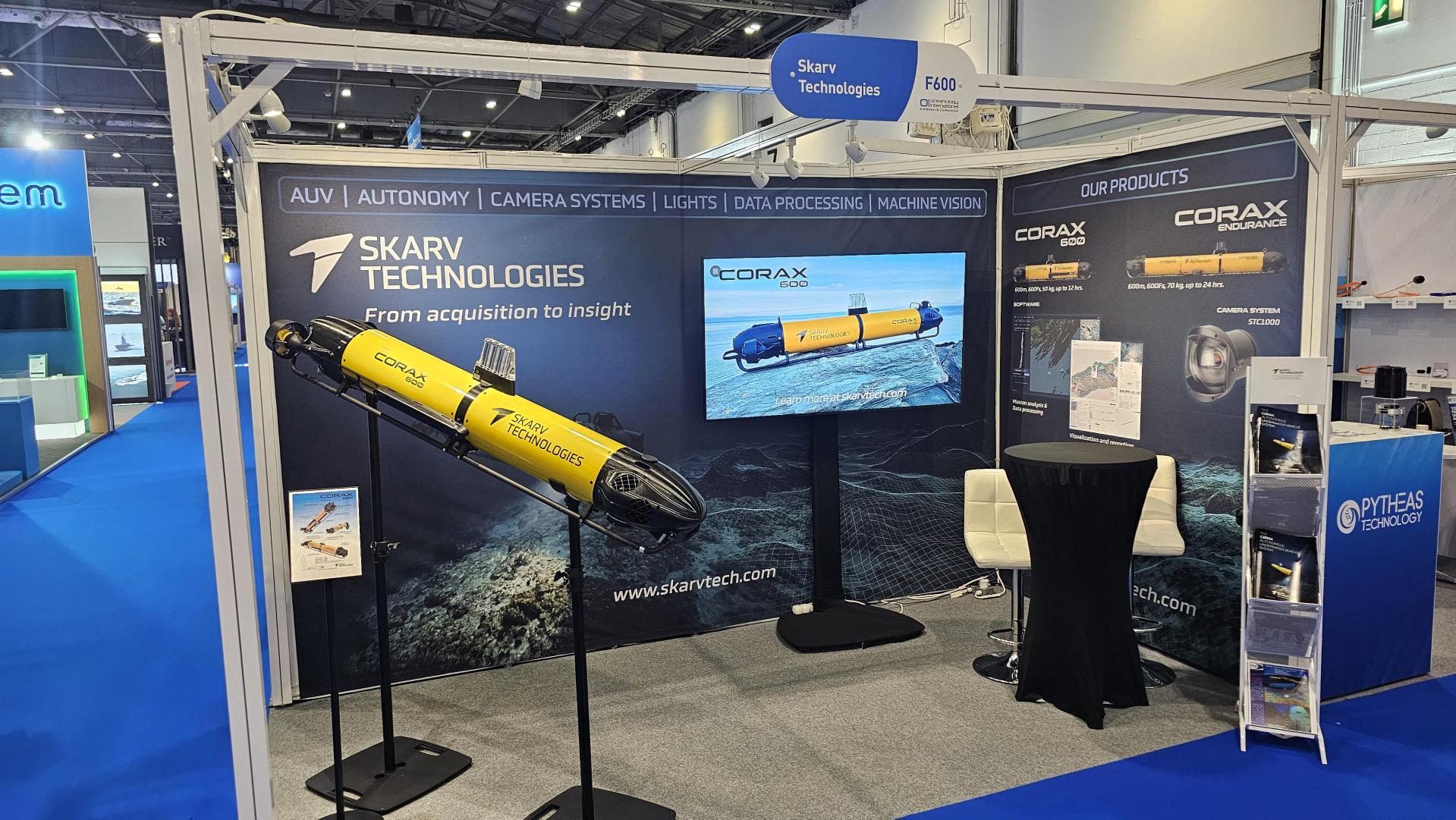 Skarv Technologies stand at Oi26