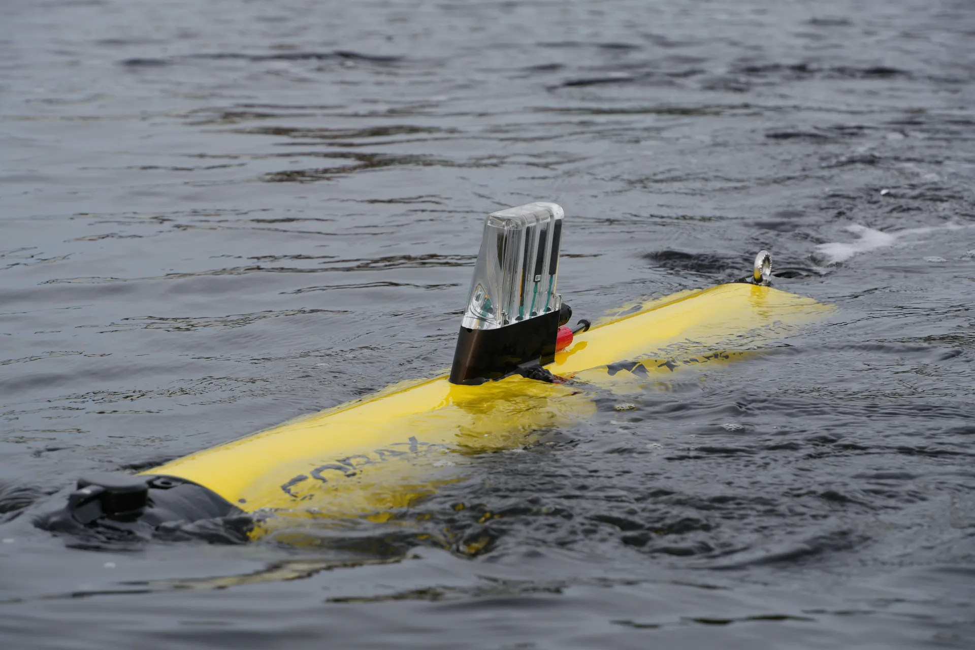 CORAX 600 running at the surface