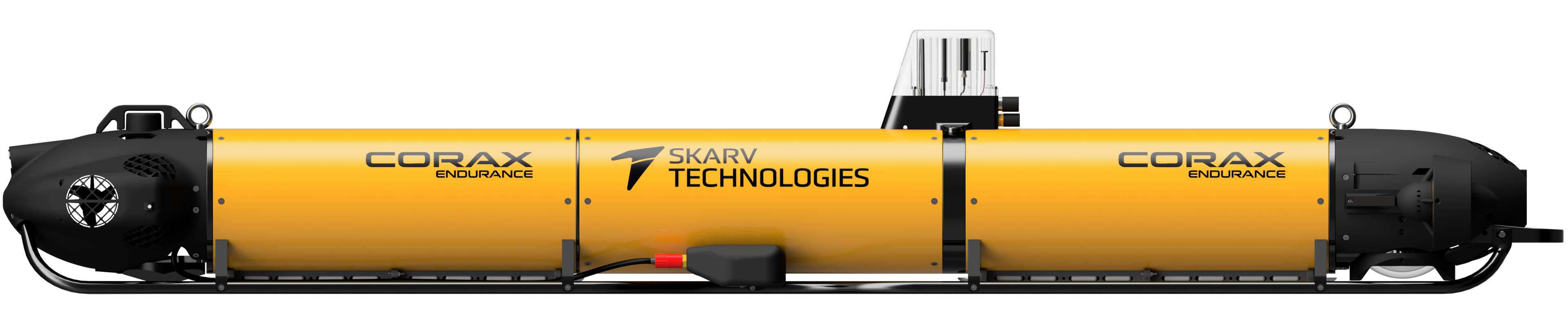 CORAX Endurance underwater vehicle rendering